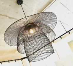 Suspension, Papillon S, noir, Ø56cm, H38,4cm - Forestier