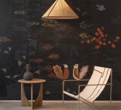 Suspension, Paris-Hanoï, Raphia naturel, Ø71cm, H42cm - Designheure