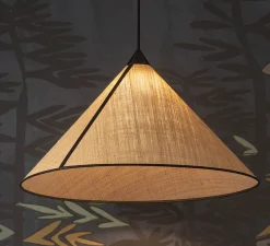 Suspension, Paris-Hanoï, Raphia naturel, Ø71cm, H42cm - Designheure