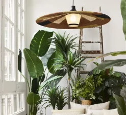 Suspension, Parrot L, marron, Ø80cm, H22cm - Forestier