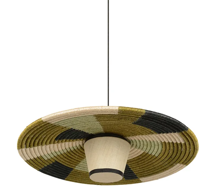 Suspension, Parrot M, vert, Ø60cm, H21cm - Forestier