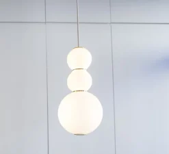 Suspension, Pearls , D blanc, or, LED, 1180 lm, 2700 K, Ø18cm, H36cm - Formagenda