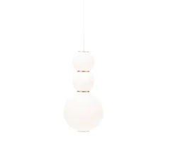 Suspension, Pearls , D blanc, or, LED, 1180 lm, 2700 K, Ø18cm, H36cm - Formagenda