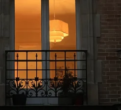 Suspension, Pebble M, écru, Ø58cm, H35,5cm - Market Set