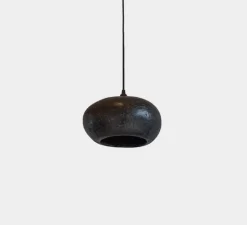 Suspension, Pebble S, noir charbon, L27cm, H18cm - Ay Illuminate