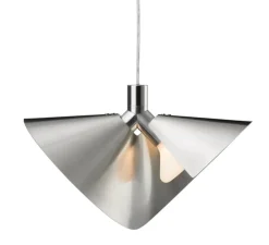 Suspension, Peel, acier inoxydable brossé, L27,5cm, H24,8cm - Frandsen