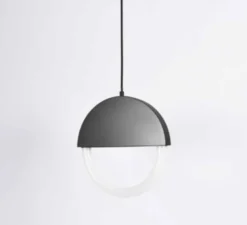 Suspension, Percent, noir, LED, dim, 3000K, 300lm, L30cm, H30cm - Eno Studio