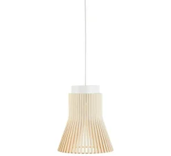 Suspension, petite 4600, bouleau naturel, LED, 2800k, 480lm, Ø20cm, H23cm - Secto Design