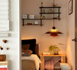 Suspension, PH 5, bordeaux monochrome, Ø50cm, H26,7cm-Louis Poulsen