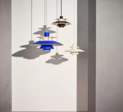 Suspension, PH 5, Monochrome bleu, Ø50cm, H26,7cm - Louis Poulsen