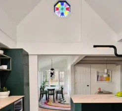 Suspension, Pipeline CM2 Dali, noir, LED, 2700K, 880lm, L183cm, H29cm - A-N-D