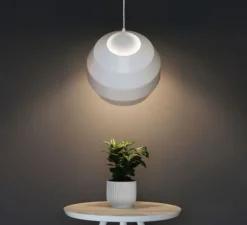 Suspension, Pitch, blanc, Ø30cm, H25cm - Vitamin