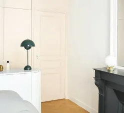 Suspension, Plate and Spheres, laiton brossé, L65cm, H68,5cm - Atelier Areti