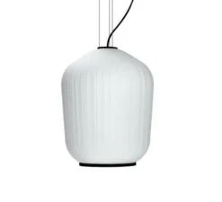 Suspension, Plissée, noir, LED, 2700K, 700 lm, Ø40cm, H51cm - Classicon