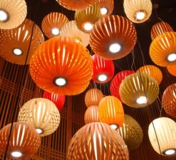 Suspension, Poppy, rouge, Ø63cm - LZF