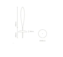 Suspension, Porte strap, jaune miel, IP43, LED, dim, 2300-2700-3000K, 500 lm, Ø16cm, H20cm - Nexia