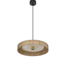 Suspension, Portinatx, blanc, Ø40cm, H6cm - Market Set