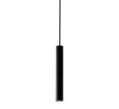 Suspension pour rail encastrable, Neso Top 40°, noir, LED, dim, 3000K, 444 lm, Ø3,5cm, H25cm - Faro Architectural