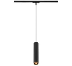 Suspension pour rail, GRIP! L, noir & or, Ø5,7cm, H31,5cm - SLV