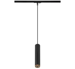 Suspension pour rail, GRIP! L, noir & or, Ø5,7cm, H31,5cm - SLV