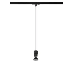 Suspension pour rail, Puri 2.0, noir, Ø4,1cm, H6,2cm - SLV