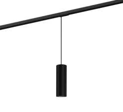 Suspension pour rail, Ray 2.0 PAR16, noir, Ø6,7cm, H20cm - Wever&Ducré