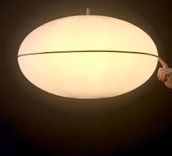 Suspension, Precious XL, blanc, laiton, Ø60cm, H39cm - CELINE WRIGHT