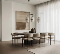 Suspension, Pull, C1249/3, vieil or, dim., L110cm, H48cm - Aromas del Campo