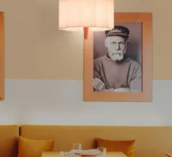 Suspension, Rain, bois, marron, Ø40cm, H31cm - Robin