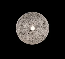 Suspension, Random Light II, Small, câble 10m, blanc, Ø50cm, H50cm - Moooi