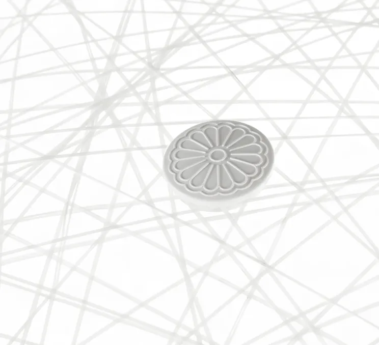 Suspension, Random Light II, Small, câble 10m, blanc, Ø50cm, H50cm - Moooi