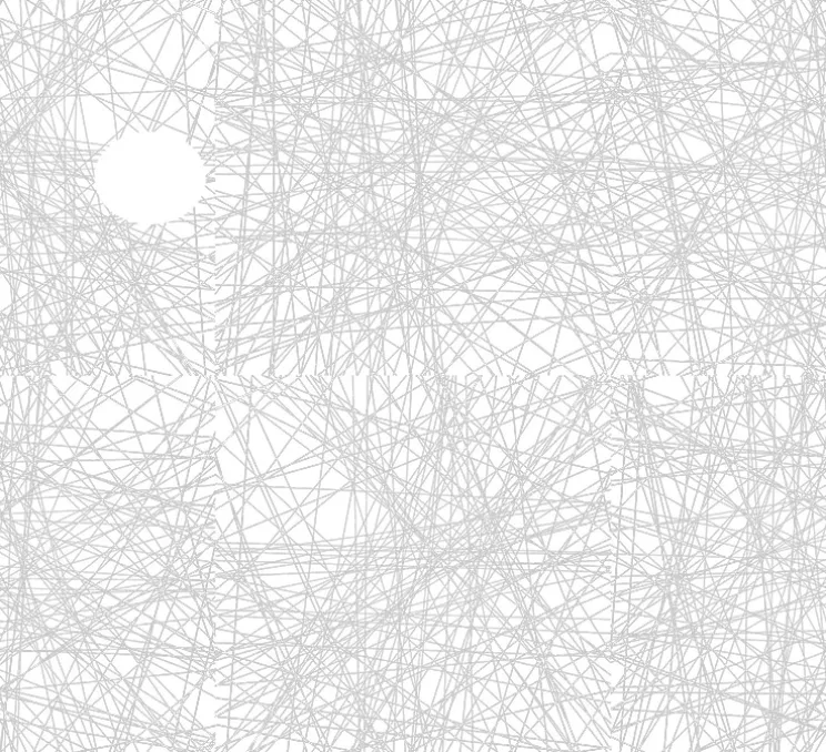 Suspension, Random Light II, Small, câble 10m, blanc, Ø50cm, H50cm - Moooi