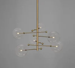 Suspension, RD15 6 Arms, laiton, Ø138,9cm, H83,9cm - Schwung