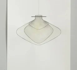 Suspension, Repose 260, blanc, or, Ø26cm, H25,2cm - lyfa