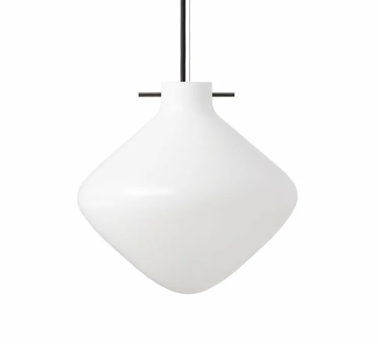 Suspension, Repose 260, blanc & noir, Ø26cm, H25,2cm - lyfa