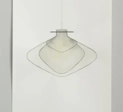 Suspension, Repose 260, blanc & noir, Ø26cm, H25,2cm - lyfa