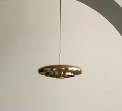 Suspension, Resonant, laiton, Ø53cm, H27cm - Audo Copenhagen