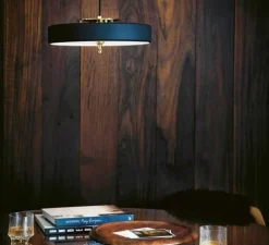 Suspension, Revolve, bleu, LED, Ø35cm, H40cm - Bert Frank