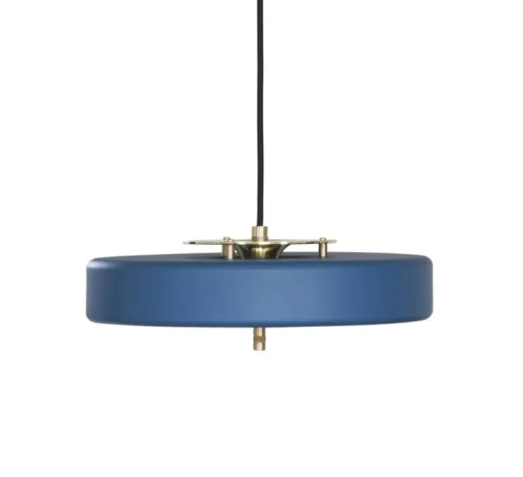 Suspension, Revolve, bleu, LED, Ø35cm, H40cm - Bert Frank