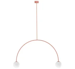 Suspension, Riga 80, corail, L80cm, H33cm - Robin