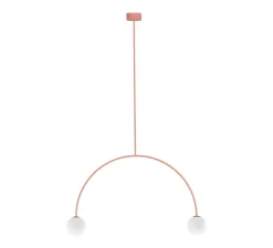 Suspension, Riga 50, corail, L50cm, H33cm - Robin