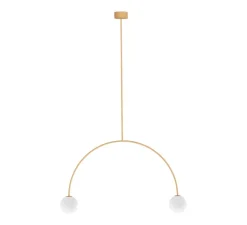 Suspension, Riga 50, jaune, L50cm, H33cm - Robin