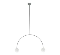 Suspension, Riga 50, vert olive, L50cm, H33cm - Robin