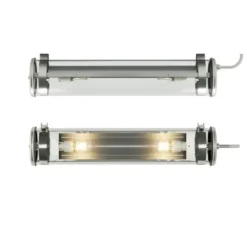 Suspension, Rimbaud 133, argent, IP66, L68,5cm, H15,8cm - Sammode