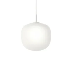 Suspension, Rime, blanc, opalin, Ø37cm, H45,5cm - Muuto