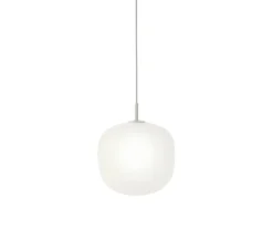 Suspension, Rime, gris, opalin, Ø25cm, H30cm - Muuto