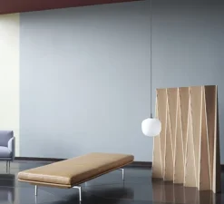 Suspension, Rime, noir, opalin, Ø25cm, H30cm - Muuto