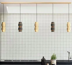 Suspension, Ring, laiton, L10cm, H24cm - CTO lighting