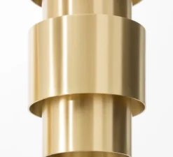 Suspension, Ring, laiton, L10cm, H24cm - CTO lighting