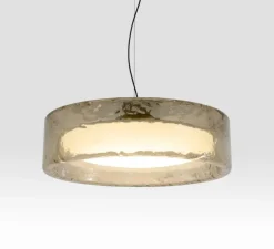 Suspension, Ringo 90, fumé, LED, dim, 2700-3000-4000K, 6250 lm, Ø90cm, H25cm - Marset